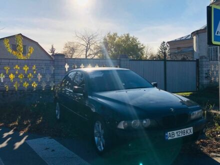 Черный БМВ 5 Серия, объемом двигателя 2.5 л и пробегом 347 тыс. км за 3266 $, фото 1 на Automoto.ua