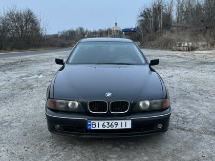 Черный БМВ 5 Серия, объемом двигателя 2.5 л и пробегом 470 тыс. км за 4100 $, фото 1 на Automoto.ua