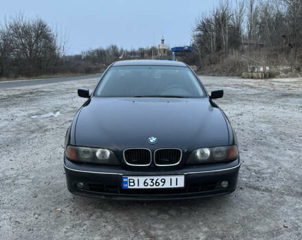 Чорний БМВ 5 Серія, об'ємом двигуна 2.5 л та пробігом 470 тис. км за 4100 $, фото 1 на Automoto.ua