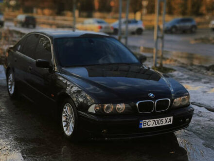 Чорний БМВ 5 Серія, об'ємом двигуна 2.5 л та пробігом 313 тис. км за 4800 $, фото 1 на Automoto.ua