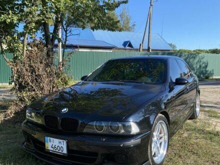 Черный БМВ 5 Серия, объемом двигателя 4.4 л и пробегом 255 тыс. км за 9700 $, фото 1 на Automoto.ua