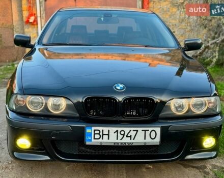 Черный БМВ 5 Серия, объемом двигателя 2.5 л и пробегом 307 тыс. км за 4900 $, фото 1 на Automoto.ua