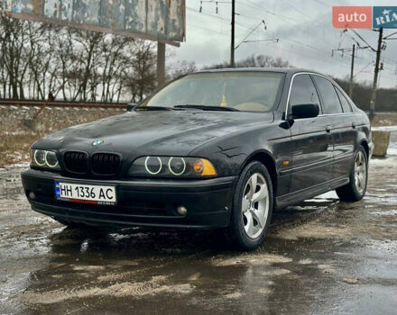 Черный БМВ 5 Серия, объемом двигателя 2.2 л и пробегом 243 тыс. км за 5300 $, фото 1 на Automoto.ua