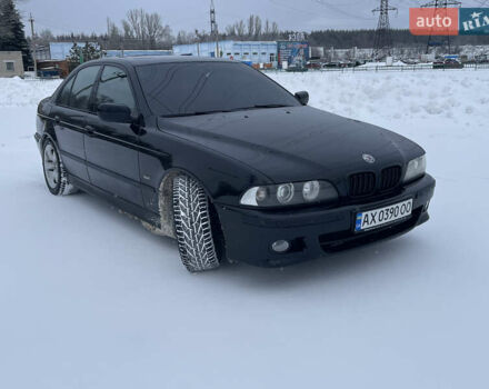 Черный БМВ 5 Серия, объемом двигателя 2.93 л и пробегом 400 тыс. км за 9500 $, фото 1 на Automoto.ua
