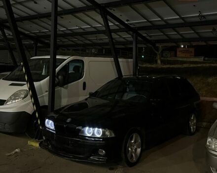 Черный БМВ 5 Серия, объемом двигателя 3 л и пробегом 410 тыс. км за 4200 $, фото 1 на Automoto.ua