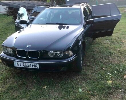 Черный БМВ 5 Серия, объемом двигателя 1.95 л и пробегом 350 тыс. км за 4500 $, фото 1 на Automoto.ua