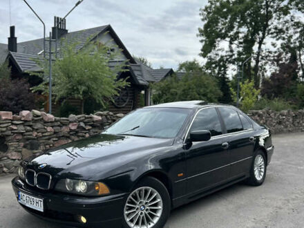 Черный БМВ 5 Серия, объемом двигателя 3 л и пробегом 348 тыс. км за 6700 $, фото 1 на Automoto.ua