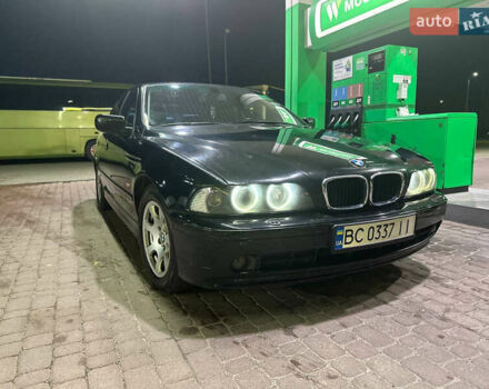 Черный БМВ 5 Серия, объемом двигателя 2.17 л и пробегом 445 тыс. км за 4650 $, фото 1 на Automoto.ua