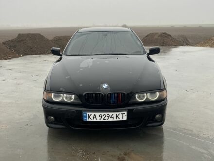 Черный БМВ 5 Серия, объемом двигателя 2.5 л и пробегом 350 тыс. км за 5450 $, фото 1 на Automoto.ua