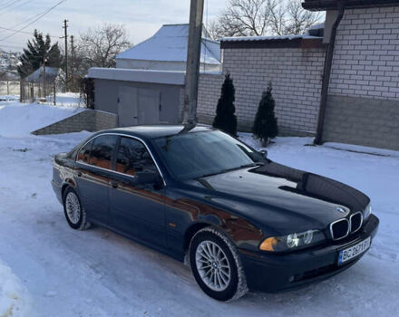 Черный БМВ 5 Серия, объемом двигателя 2.93 л и пробегом 269 тыс. км за 8500 $, фото 1 на Automoto.ua