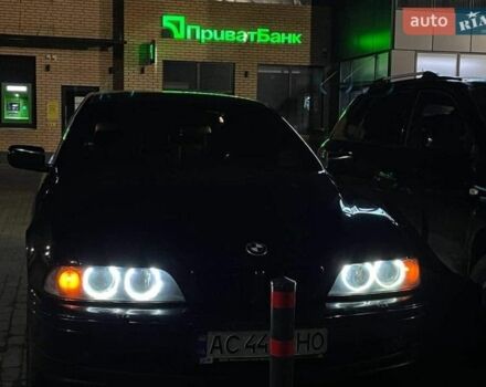 Чорний БМВ 5 Серія, об'ємом двигуна 2.2 л та пробігом 344 тис. км за 5700 $, фото 1 на Automoto.ua