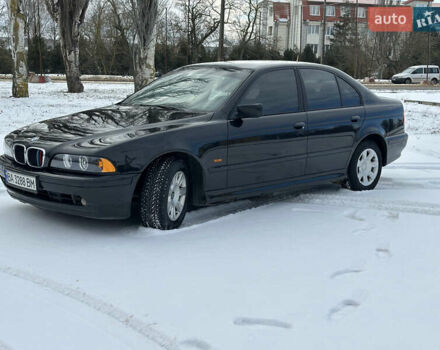 Черный БМВ 5 Серия, объемом двигателя 2.2 л и пробегом 315 тыс. км за 5300 $, фото 1 на Automoto.ua