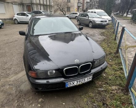 Черный БМВ 5 Серия, объемом двигателя 2.5 л и пробегом 295 тыс. км за 4200 $, фото 1 на Automoto.ua