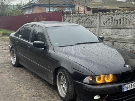 Черный БМВ 5 Серия, объемом двигателя 2.2 л и пробегом 276 тыс. км за 5600 $, фото 1 на Automoto.ua