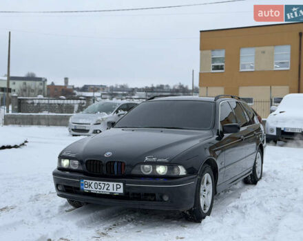 Черный БМВ 5 Серия, объемом двигателя 2.5 л и пробегом 250 тыс. км за 4600 $, фото 1 на Automoto.ua