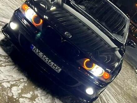 Черный БМВ 5 Серия, объемом двигателя 3 л и пробегом 383 тыс. км за 7900 $, фото 1 на Automoto.ua