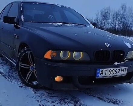 Черный БМВ 5 Серия, объемом двигателя 2.5 л и пробегом 452 тыс. км за 5300 $, фото 1 на Automoto.ua