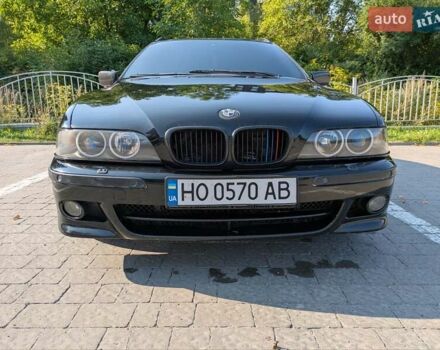 Черный БМВ 5 Серия, объемом двигателя 3 л и пробегом 367 тыс. км за 6500 $, фото 1 на Automoto.ua