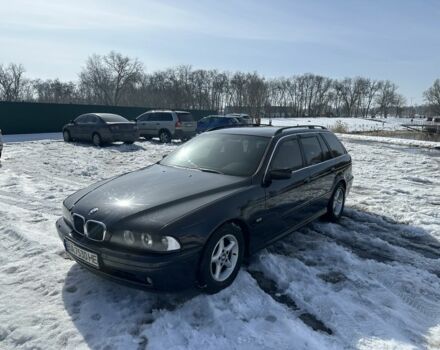 Черный БМВ 5 Серия, объемом двигателя 3 л и пробегом 440 тыс. км за 4100 $, фото 1 на Automoto.ua