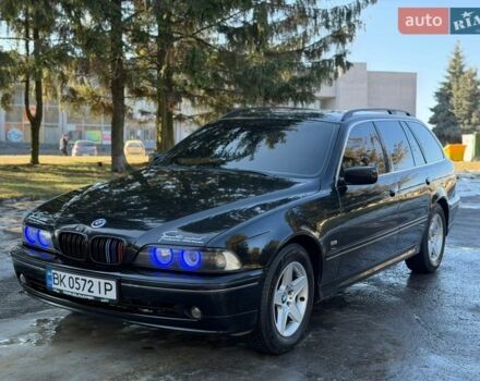 Черный БМВ 5 Серия, объемом двигателя 2.5 л и пробегом 300 тыс. км за 4200 $, фото 1 на Automoto.ua
