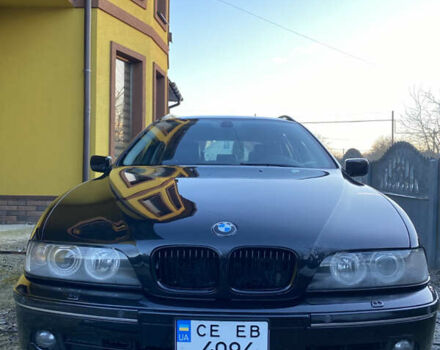 Черный БМВ 5 Серия, объемом двигателя 3 л и пробегом 455 тыс. км за 6999 $, фото 1 на Automoto.ua