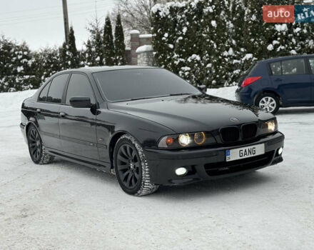 Черный БМВ 5 Серия, объемом двигателя 3 л и пробегом 354 тыс. км за 6950 $, фото 1 на Automoto.ua