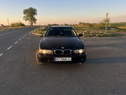 Черный БМВ 5 Серия, объемом двигателя 2.9 л и пробегом 373 тыс. км за 4600 $, фото 1 на Automoto.ua