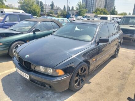 Чорний БМВ 5 Серія, об'ємом двигуна 2.5 л та пробігом 235 тис. км за 2850 $, фото 1 на Automoto.ua