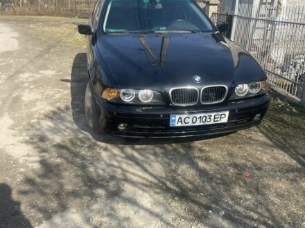 Чорний БМВ 5 Серія, об'ємом двигуна 2.5 л та пробігом 340 тис. км за 4600 $, фото 1 на Automoto.ua