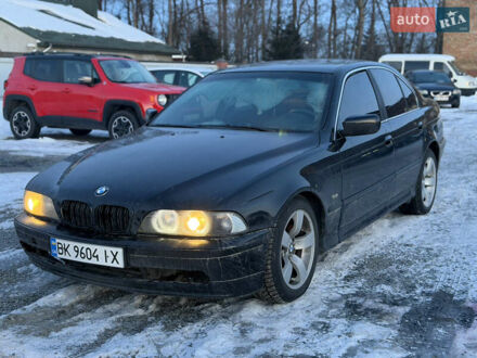 Черный БМВ 5 Серия, объемом двигателя 3 л и пробегом 390 тыс. км за 4650 $, фото 1 на Automoto.ua