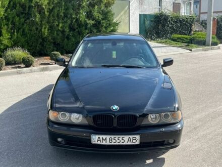 Черный БМВ 5 Серия, объемом двигателя 2.2 л и пробегом 300 тыс. км за 4000 $, фото 1 на Automoto.ua