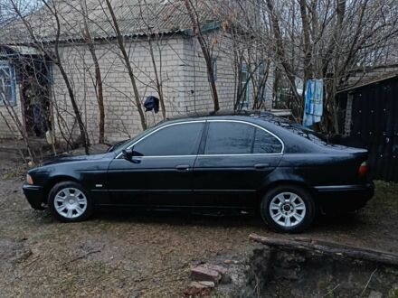 Черный БМВ 5 Серия, объемом двигателя 2 л и пробегом 150 тыс. км за 3000 $, фото 1 на Automoto.ua