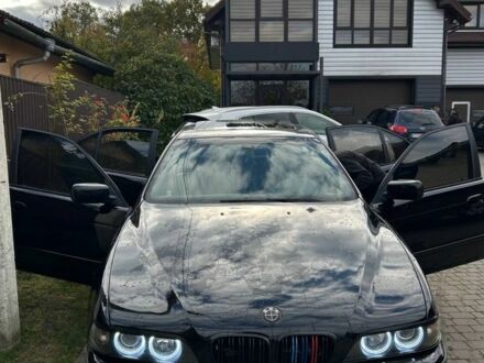 Черный БМВ 5 Серия, объемом двигателя 2.5 л и пробегом 500 тыс. км за 5700 $, фото 1 на Automoto.ua