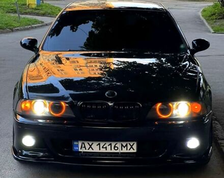 Чорний БМВ 5 Серія, об'ємом двигуна 3 л та пробігом 383 тис. км за 7900 $, фото 1 на Automoto.ua