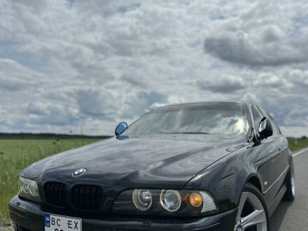 Черный БМВ 5 Серия, объемом двигателя 2.5 л и пробегом 468 тыс. км за 8999 $, фото 1 на Automoto.ua