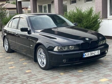 Черный БМВ 5 Серия, объемом двигателя 2.2 л и пробегом 281 тыс. км за 8700 $, фото 1 на Automoto.ua