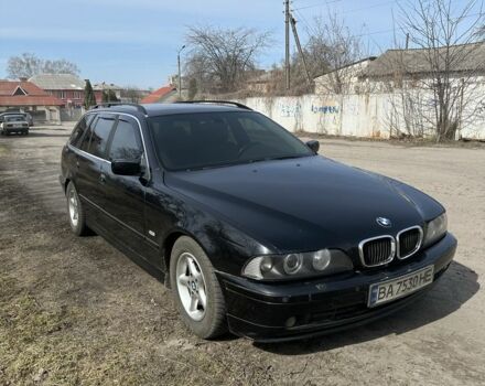 Черный БМВ 5 Серия, объемом двигателя 3 л и пробегом 450 тыс. км за 3900 $, фото 1 на Automoto.ua