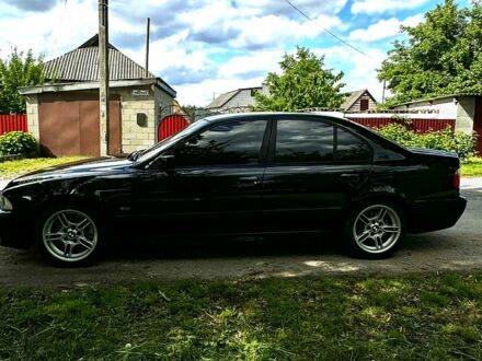 Черный БМВ 5 Серия, объемом двигателя 3 л и пробегом 380 тыс. км за 8350 $, фото 1 на Automoto.ua