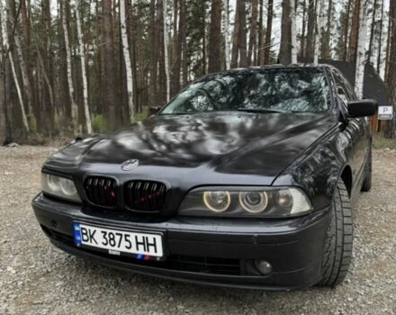 Черный БМВ 5 Серия, объемом двигателя 2.5 л и пробегом 401 тыс. км за 6499 $, фото 1 на Automoto.ua
