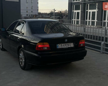 Черный БМВ 5 Серия, объемом двигателя 2.2 л и пробегом 335 тыс. км за 6500 $, фото 1 на Automoto.ua