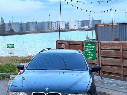 Черный БМВ 5 Серия, объемом двигателя 2.5 л и пробегом 550 тыс. км за 6000 $, фото 1 на Automoto.ua