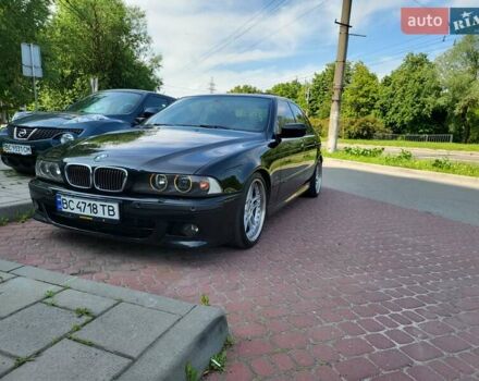 Черный БМВ 5 Серия, объемом двигателя 4.4 л и пробегом 650 тыс. км за 7000 $, фото 1 на Automoto.ua