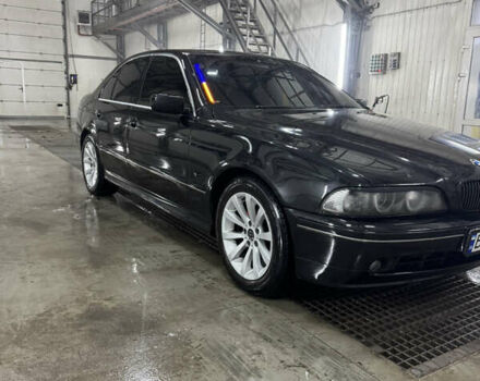 Черный БМВ 5 Серия, объемом двигателя 2.5 л и пробегом 460 тыс. км за 7100 $, фото 1 на Automoto.ua