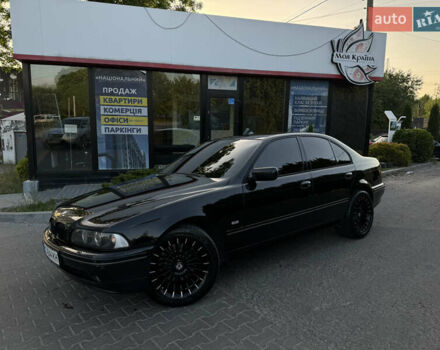 Черный БМВ 5 Серия, объемом двигателя 3 л и пробегом 410 тыс. км за 8200 $, фото 1 на Automoto.ua