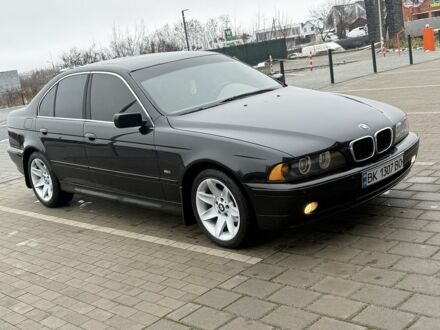 Черный БМВ 5 Серия, объемом двигателя 2.5 л и пробегом 342 тыс. км за 6200 $, фото 1 на Automoto.ua