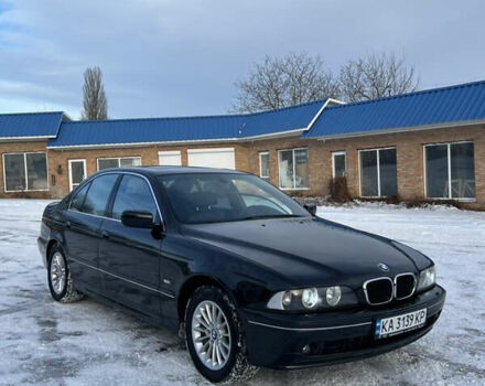Черный БМВ 5 Серия, объемом двигателя 3 л и пробегом 324 тыс. км за 9200 $, фото 1 на Automoto.ua