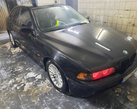 Черный БМВ 5 Серия, объемом двигателя 2.5 л и пробегом 350 тыс. км за 6200 $, фото 1 на Automoto.ua