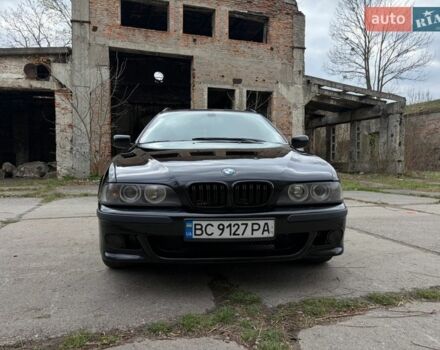 Черный БМВ 5 Серия, объемом двигателя 3 л и пробегом 430 тыс. км за 4499 $, фото 1 на Automoto.ua