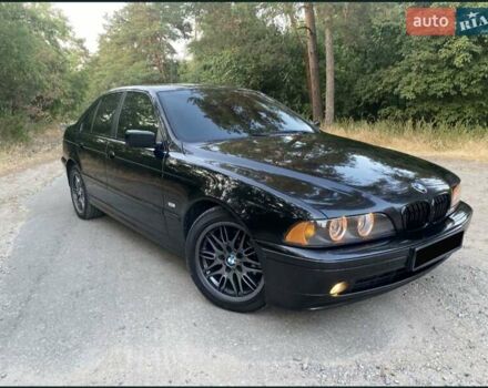 Чорний БМВ 5 Серія, об'ємом двигуна 2 л та пробігом 360 тис. км за 8900 $, фото 1 на Automoto.ua