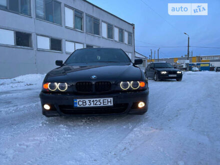 Черный БМВ 5 Серия, объемом двигателя 3 л и пробегом 288 тыс. км за 8000 $, фото 1 на Automoto.ua